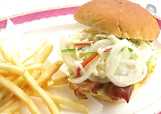 てりたまおにおんバーガー