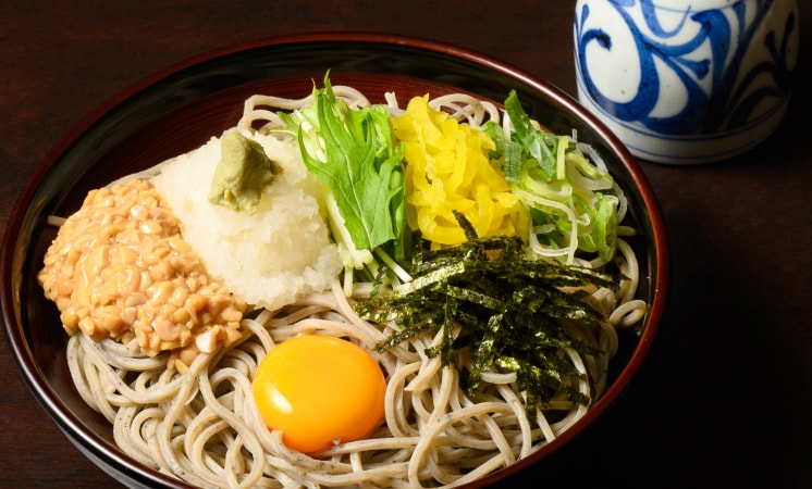 納豆そば（冷）